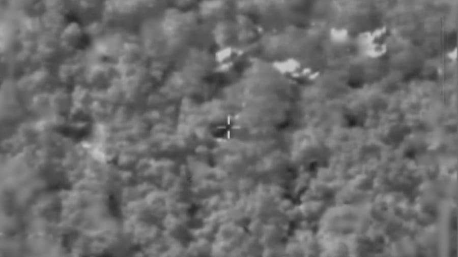 Striking Hezbollah targets.