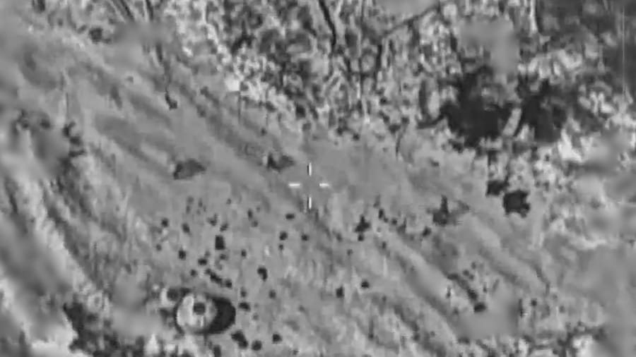 Strike against terrorist mortar teams.