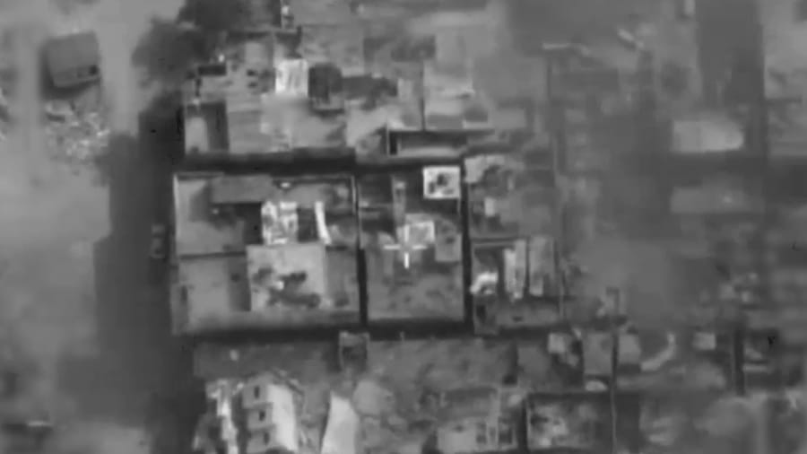 Striking terror targets in the Gaza Strip.