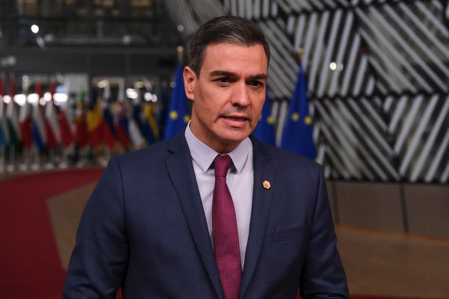 Pedro Sanchez.