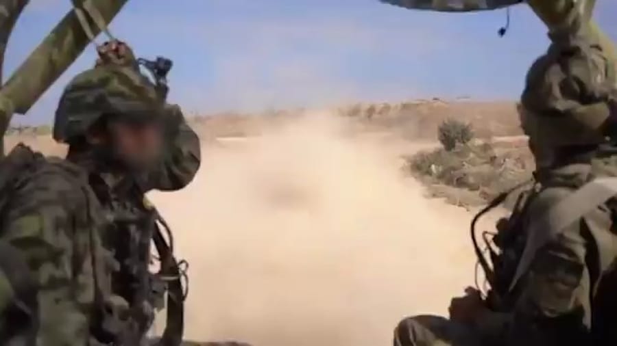 IDF operations in the Gaza Strip.