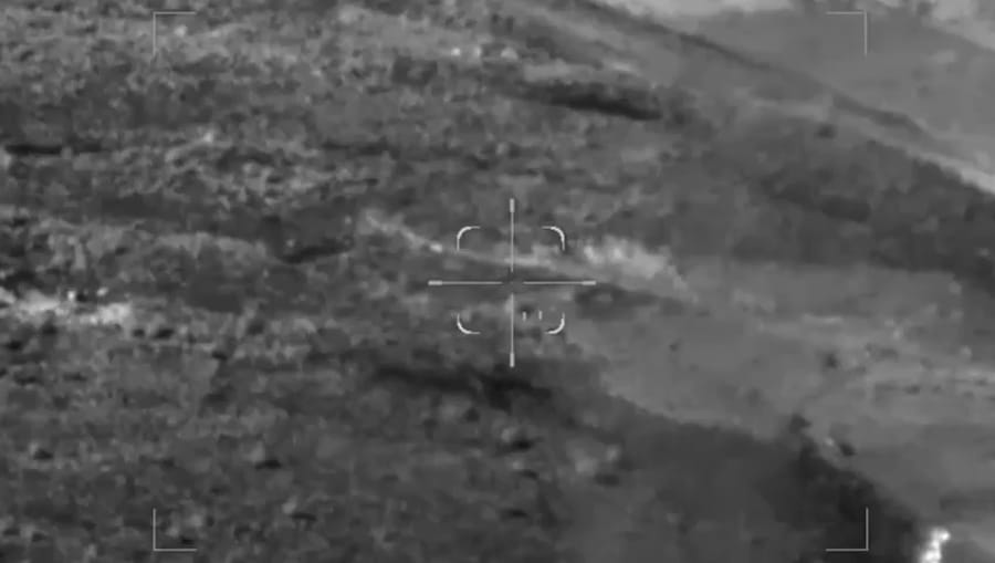 Striking Hezbollah targets.