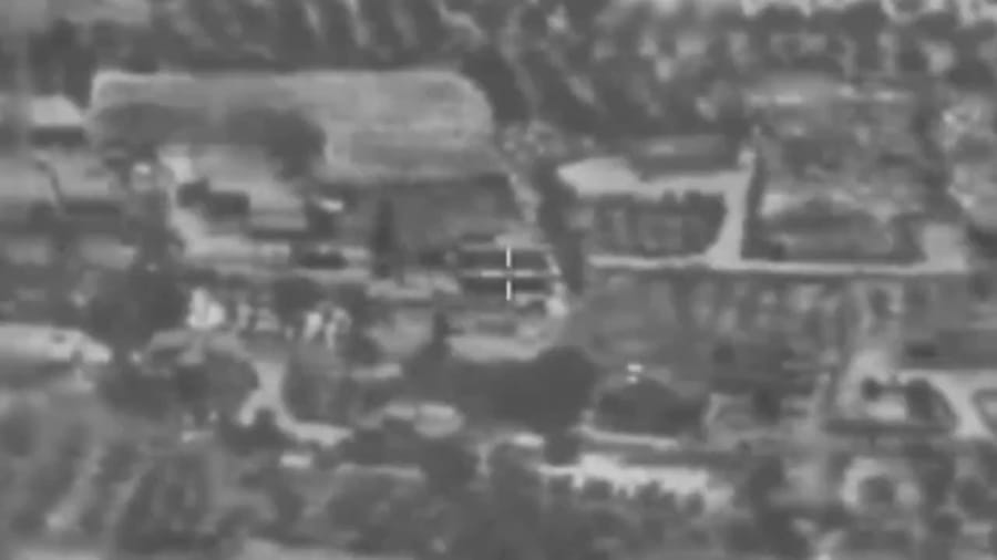 Striking a Hezbollah terrorist.