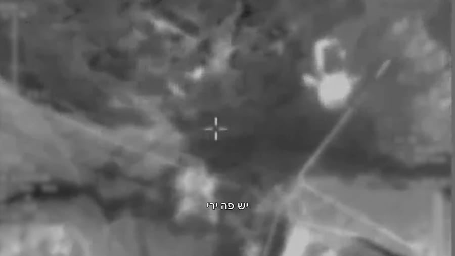Targeting a terrorist in Jenin.