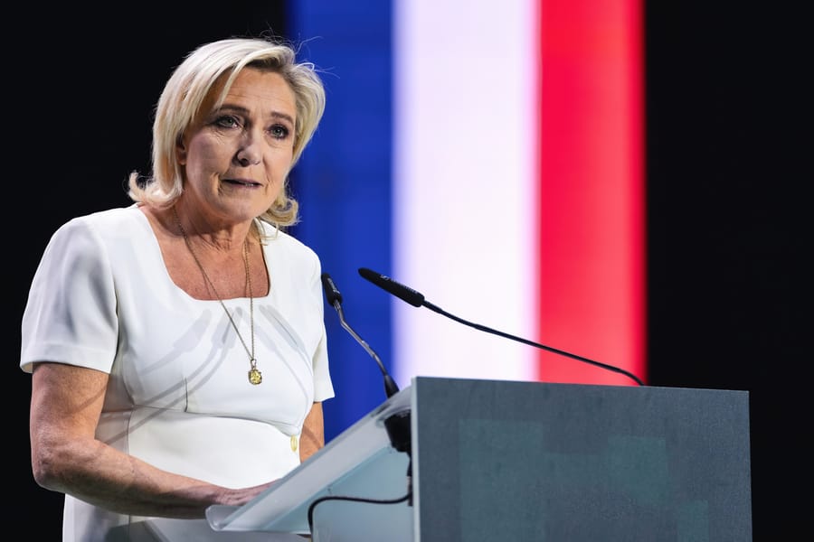 Marine Le Pen.