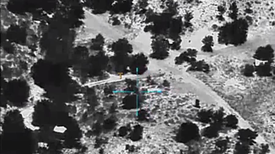 Striking Hezbollah targets.