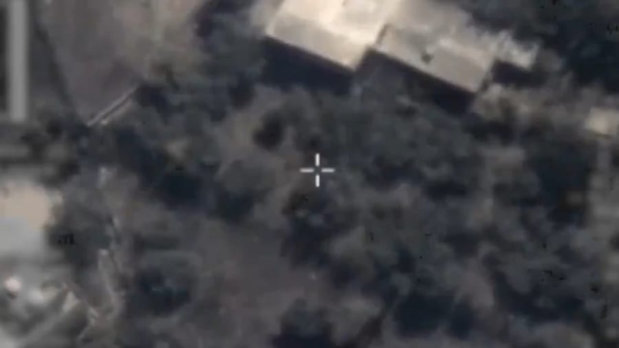 Striking Hezbollah targets.