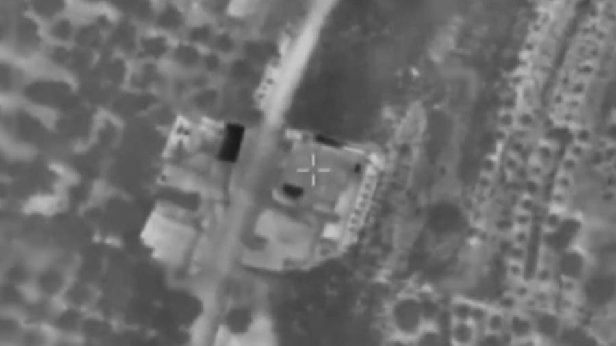 Striking Hezbollah targets.