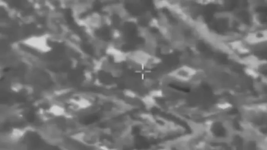 Striking Hezbollah targets.