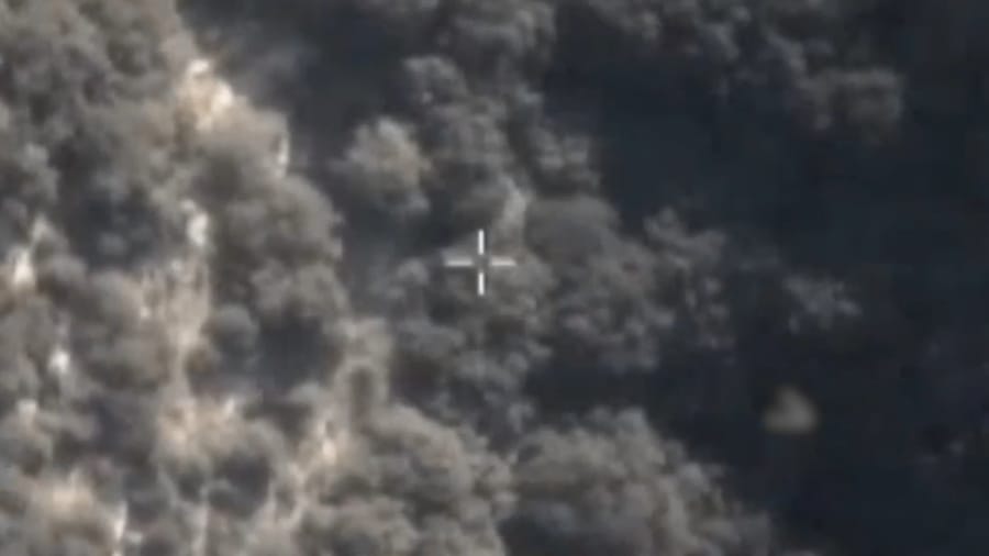 Striking Hezbollah targets.