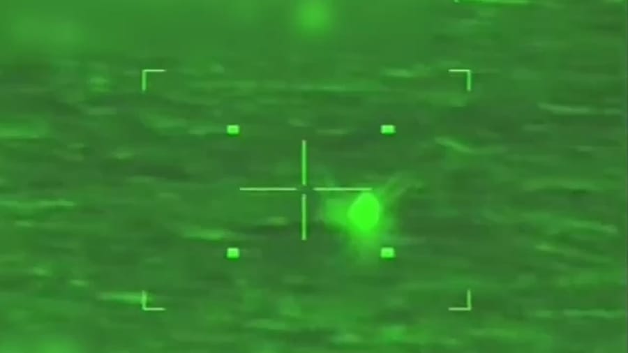 Like something from a video game. Intercepting a drone.