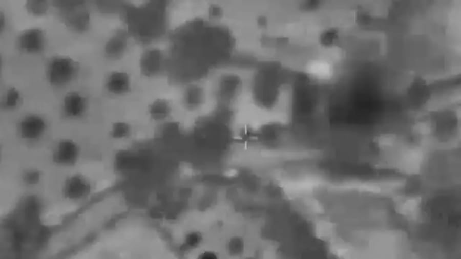Striking Hezbollah targets.