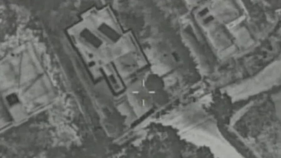 Striking Hezbollah targets.