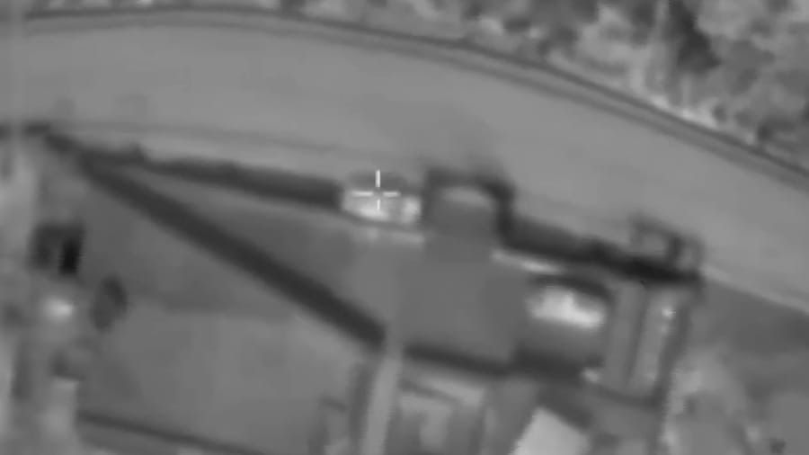 Striking Hezbollah targets.