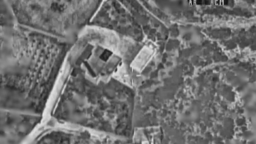 Striking Hezbollah targets.