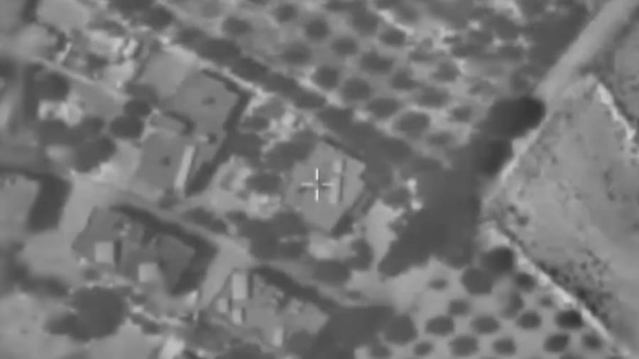Striking Hezbollah targets.