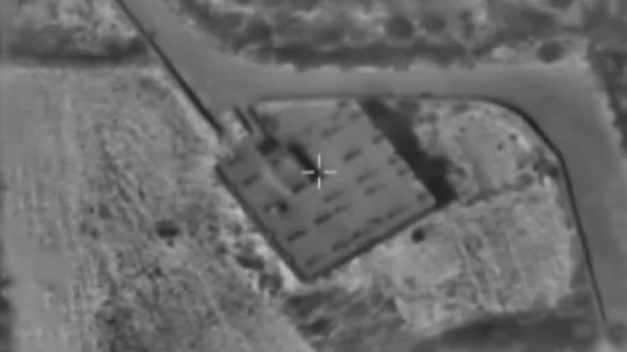 Striking Hezbollah targets.