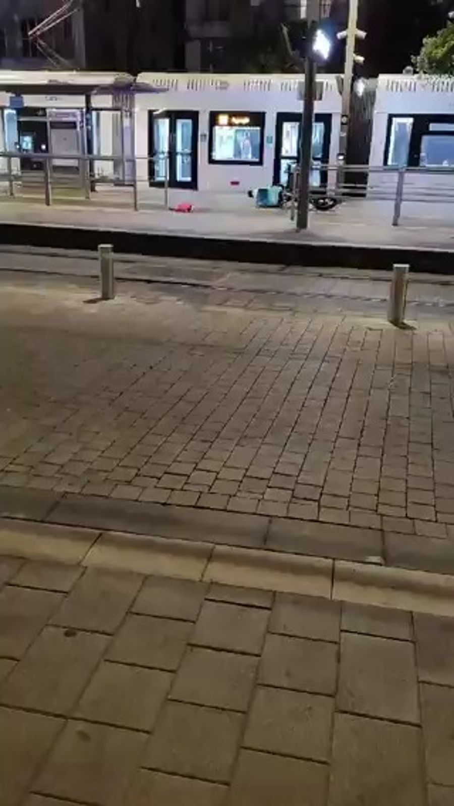Terrorists attacking light rail.