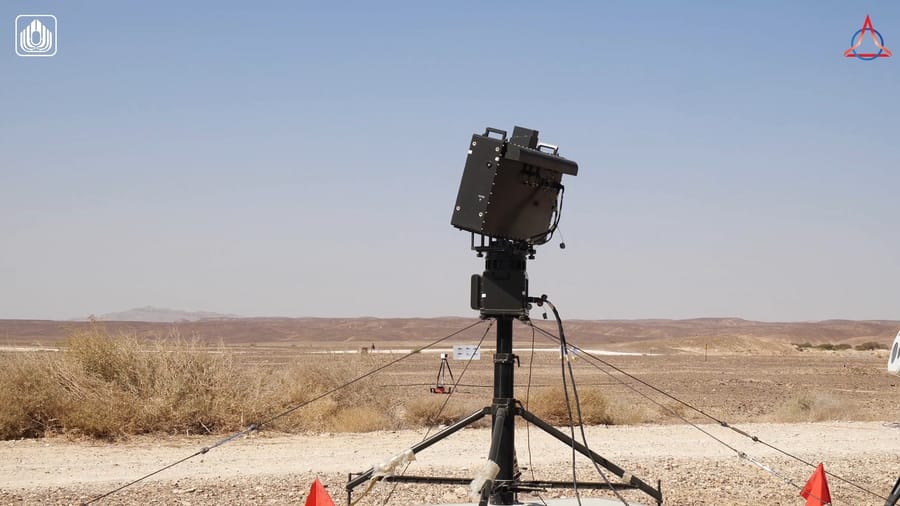 Drone killing tech being tested.