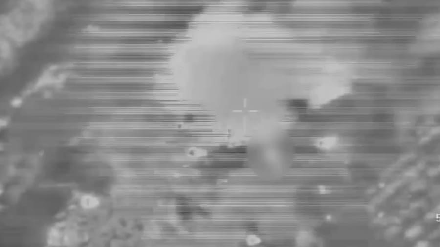 Striking Hezbollah targets.