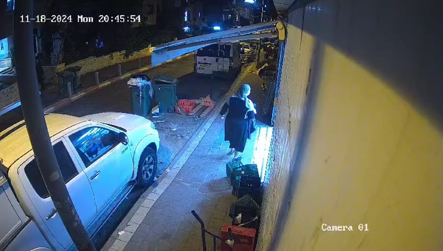 Video show man who was run over while woman walks away and car continues unfazed. 