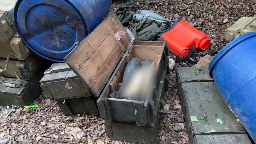 IDF discovers Hezbollah weapons cache
