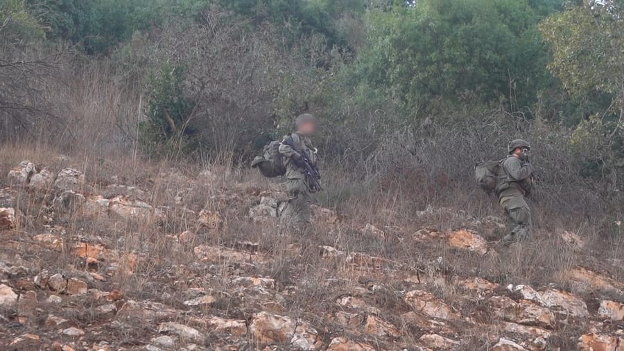 IDF forces operating in Lebanon