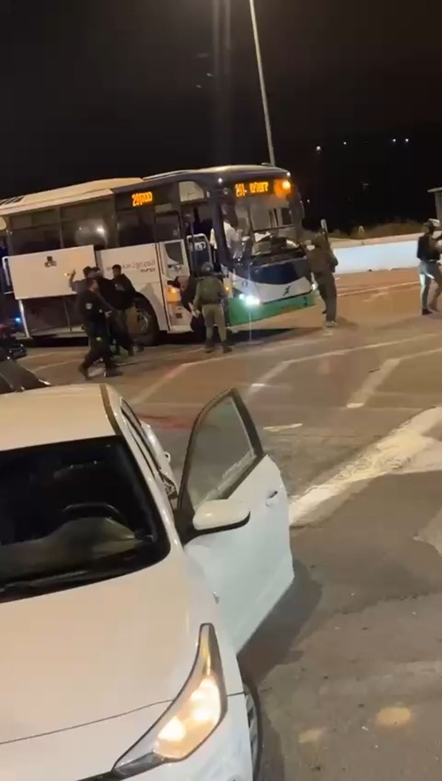 Scene of the terror attack 