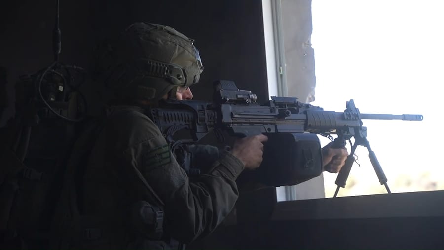 Kfir Brigade operating in northern Gaza Strip.