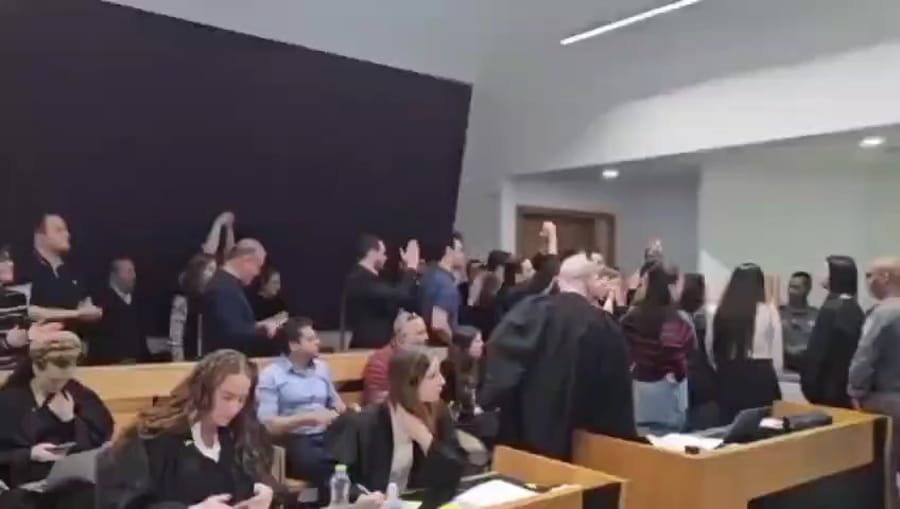 Ari Rosenfeld in court, 7 January 2025