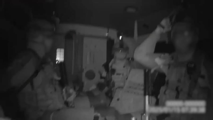 Hunting terrorists in the dark.