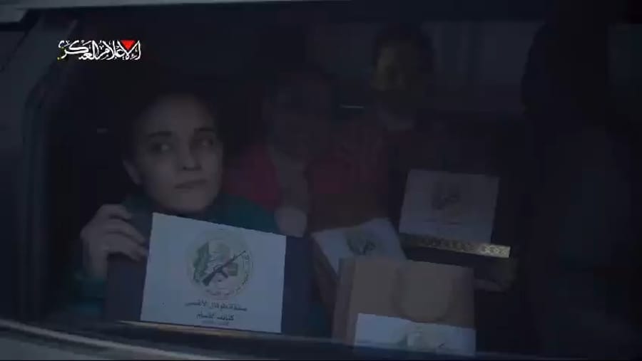 The disgusting footage by Hamas terrorists