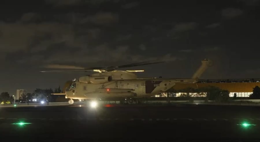 IDF footage of the hostages being transported with their mothers to Tel Hashomer hospital