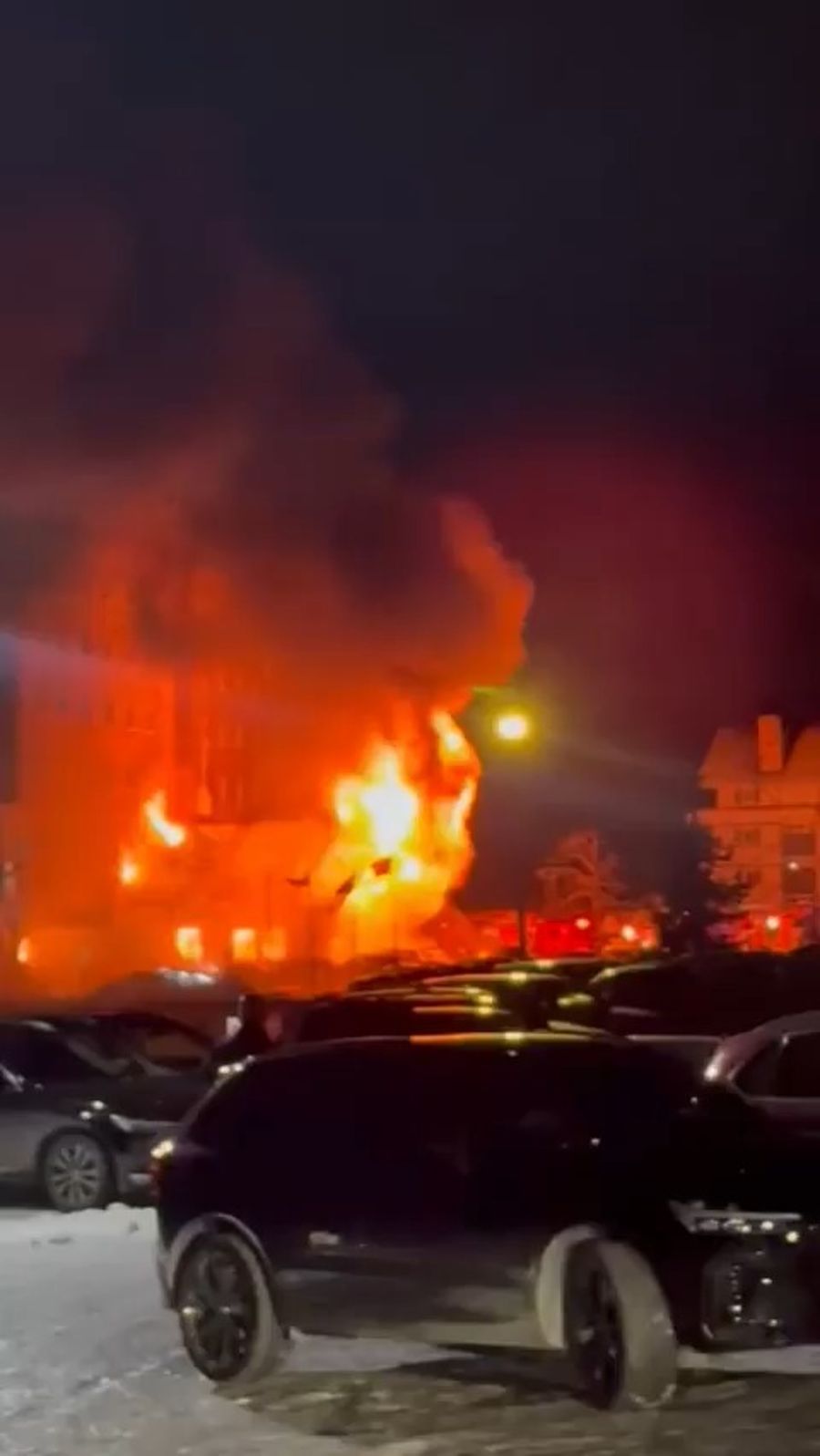 Fire at ski resort in Turkey