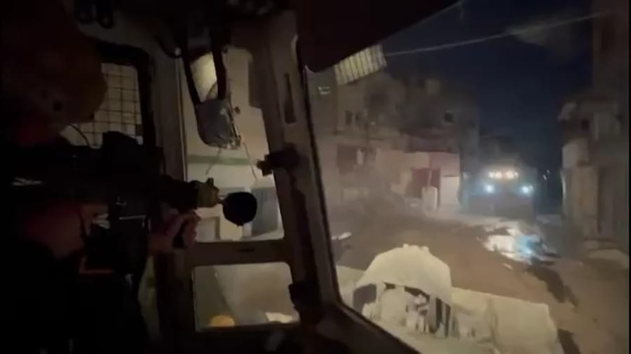 IDF operating in Jenin