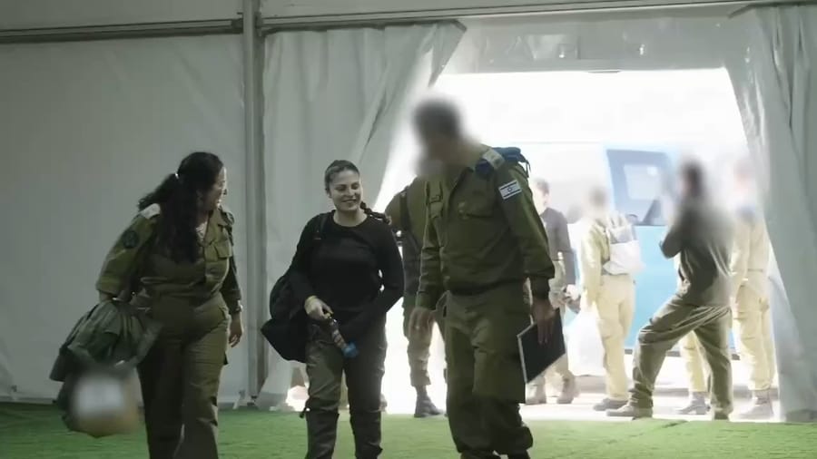 Danielle Gilboa reunites with her loved ones.