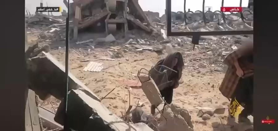 Unseen footage of Hamas leader Sinwar shortly before the October 7th attack