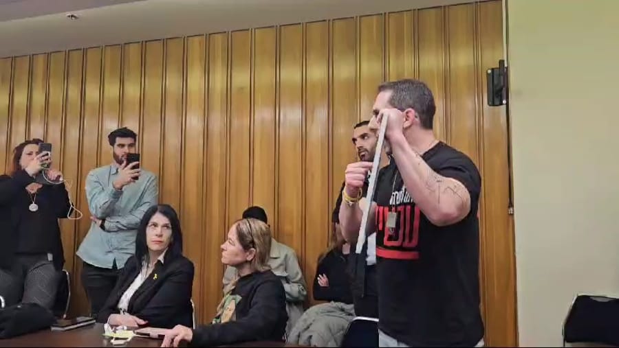 Confrontation with Bezalel Smotrich
