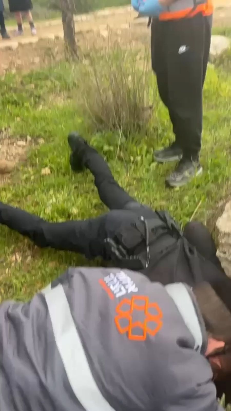Rescue services rescue Israeli toddler who fell into a pit