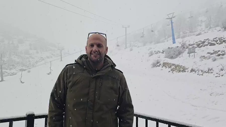 Mount Hermon in the snow