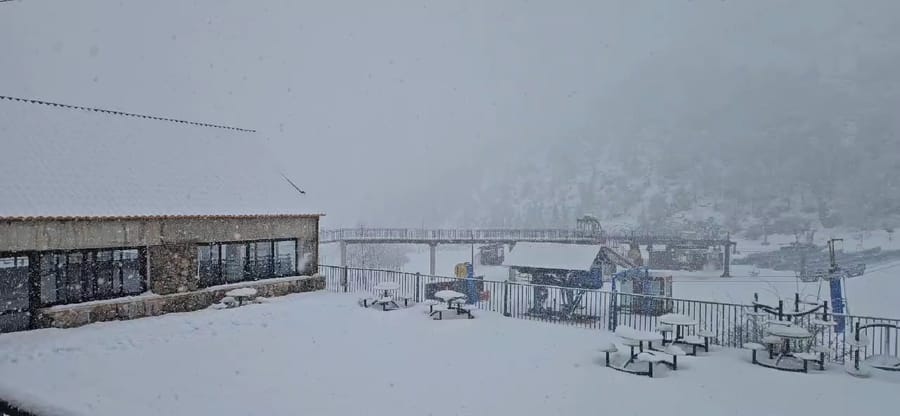 Mount Hermon in the snow