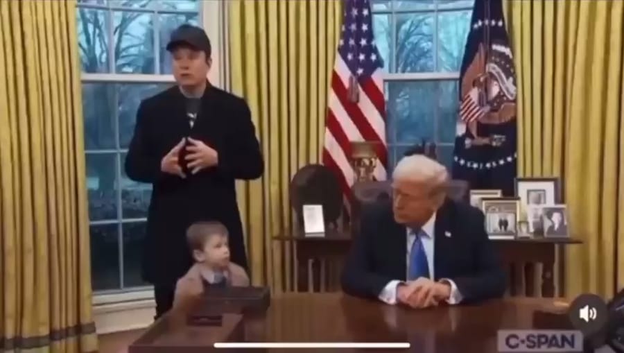 X tells Trump "You're not the President, you need to go"