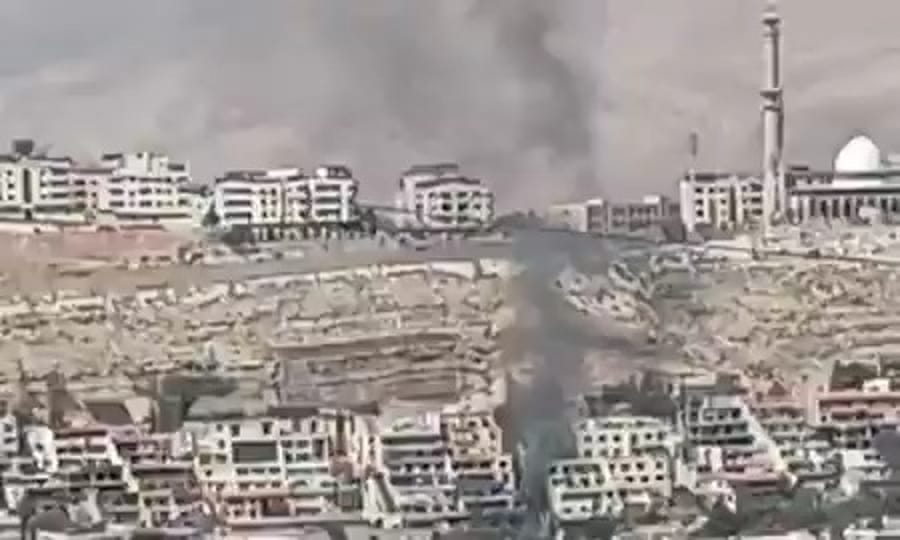 Strike in Damascus.