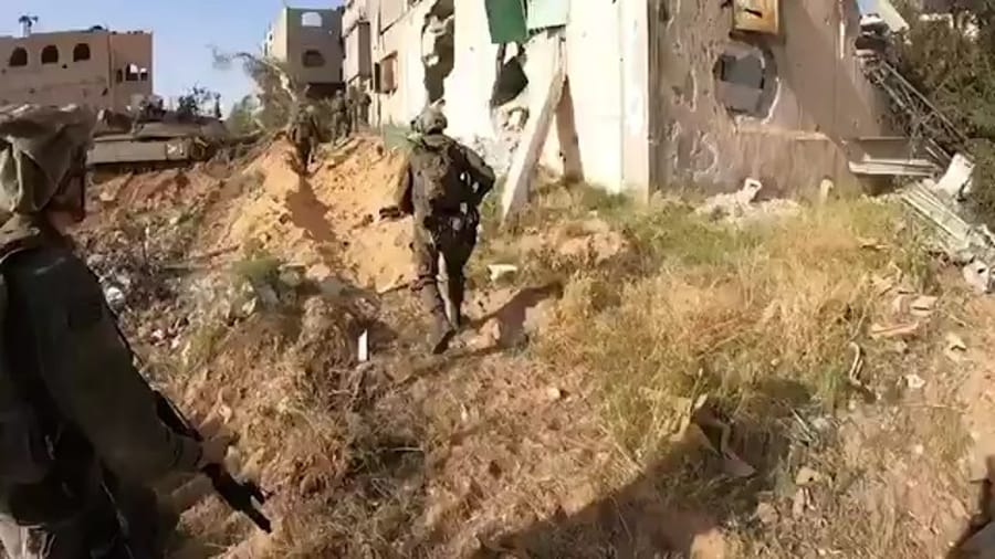 IDF operating in Rafah