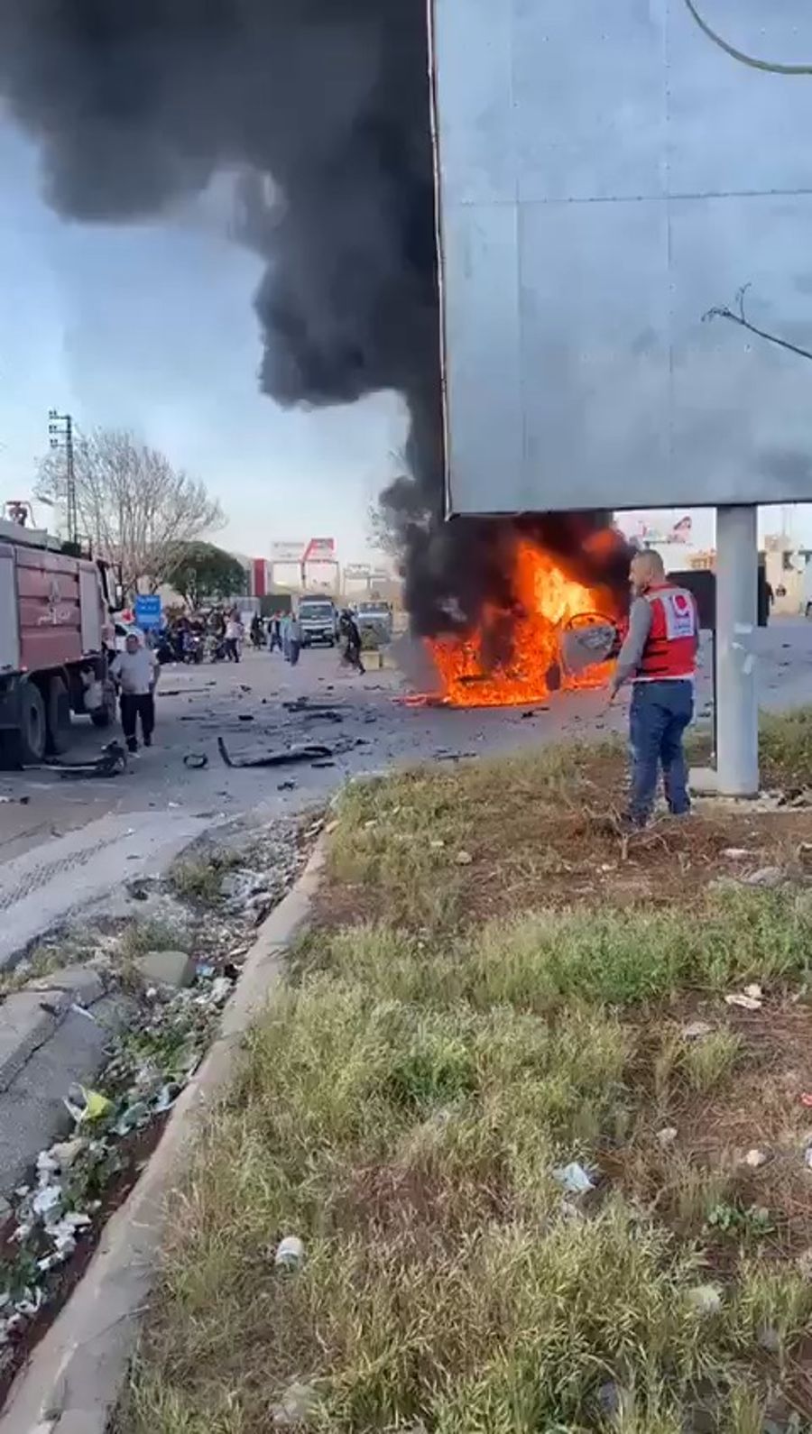 Assassination attempt in Sidon Lebanon