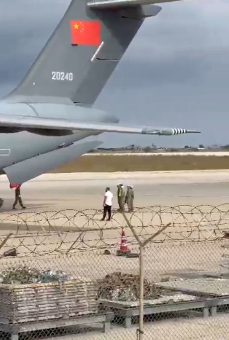 Chinese Military Plane Lands in Beirut