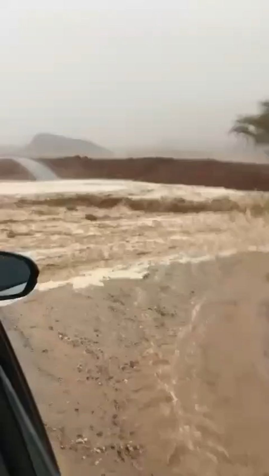 Flooding in South Israel