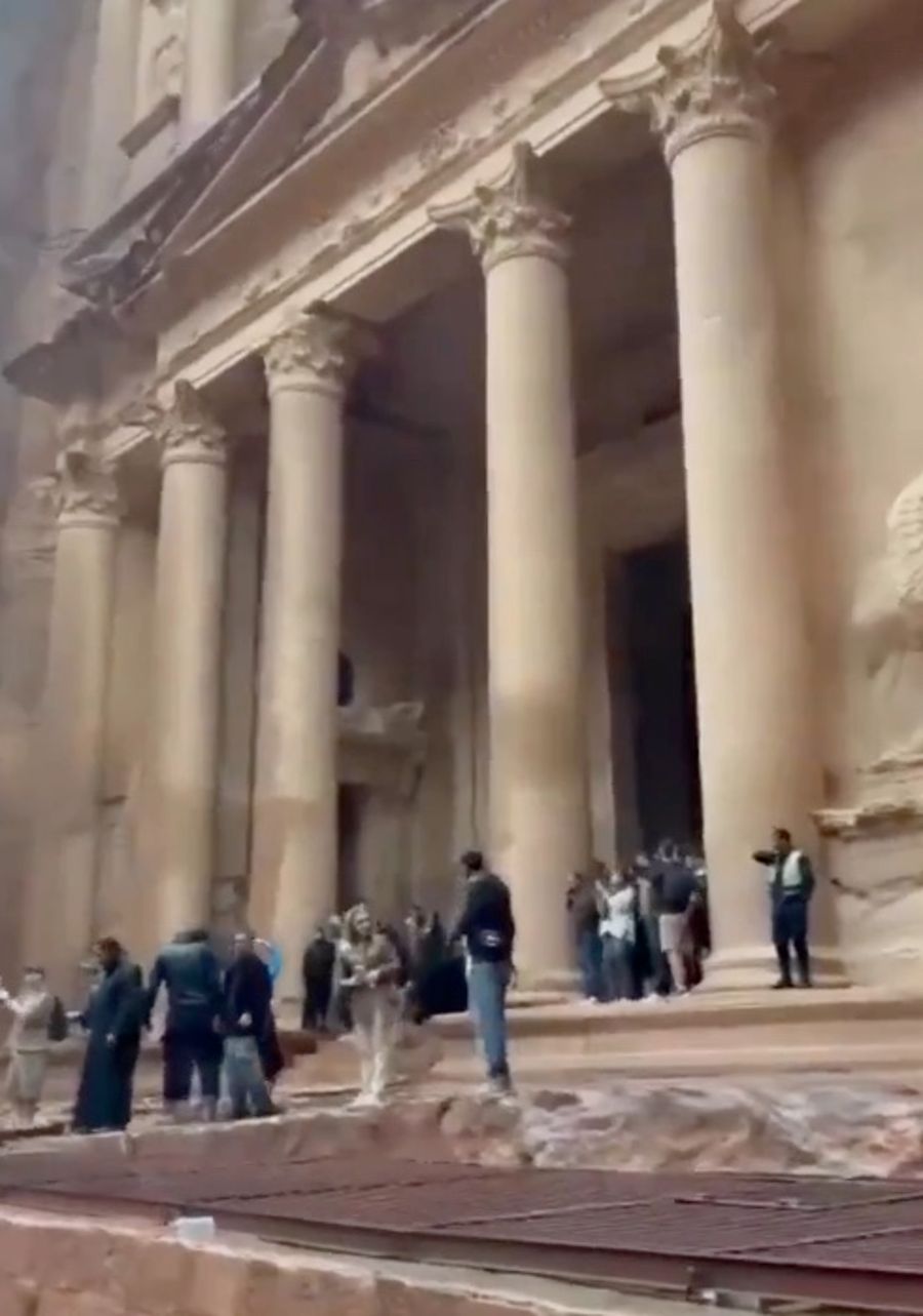 Shocking flooding in Petra, Jordan claims two lives