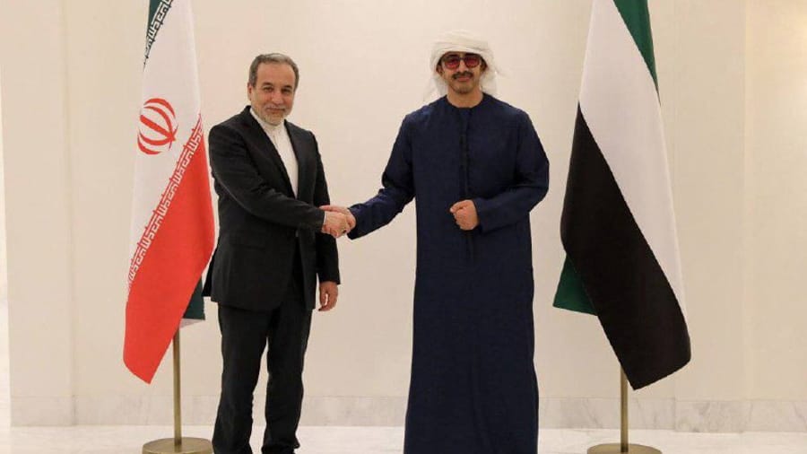Hours Before Trump’s Arrival in the Region, Iran’s FM Meets UAE Foreign Minister