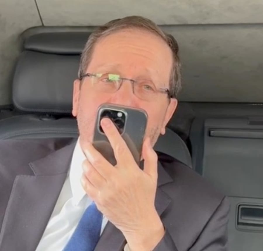 President Herzog calls Edan Alexander